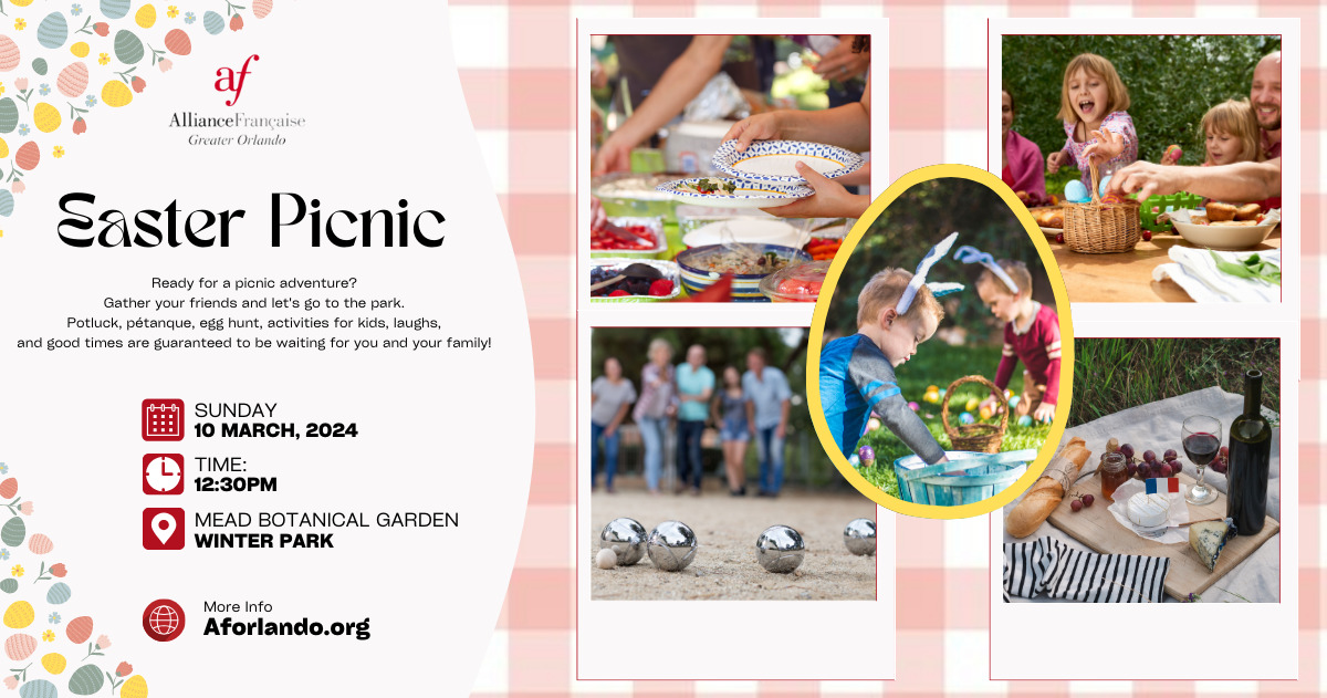 Join Us for an Eggciting Easter Picnic at Mead Botanical Garden! AFGO