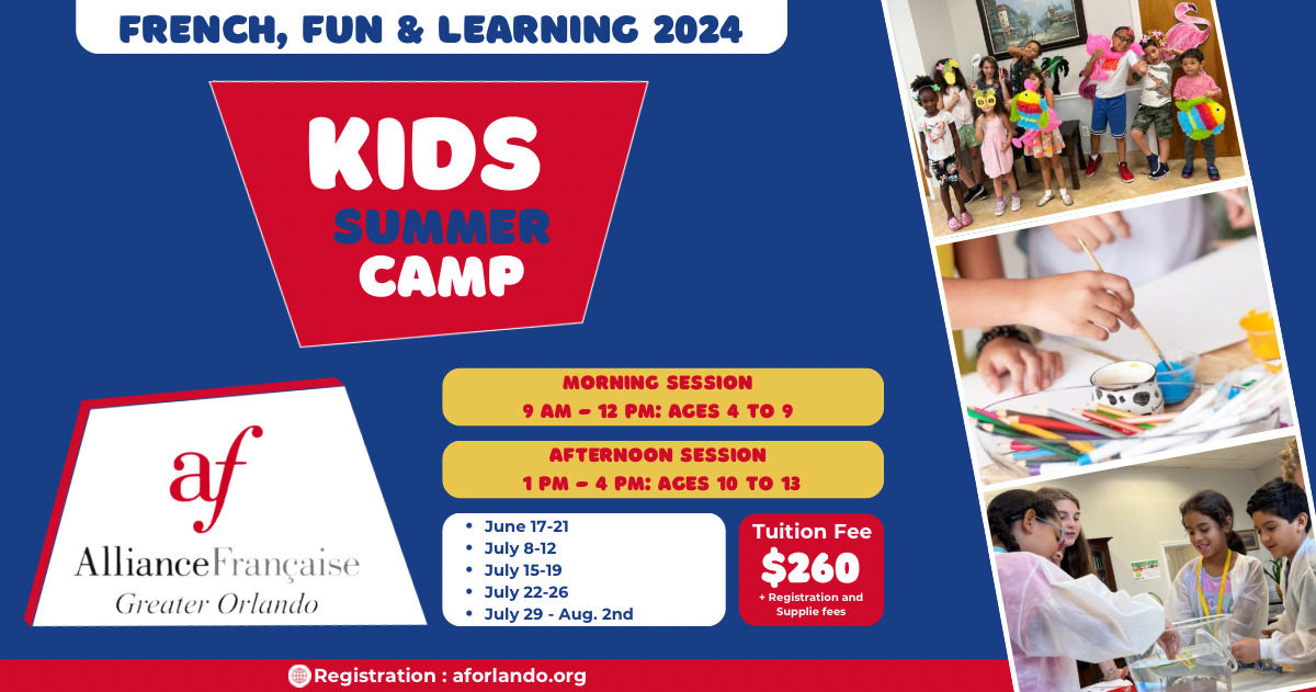 Announcement Registration Open for French Fun and Learning Summer